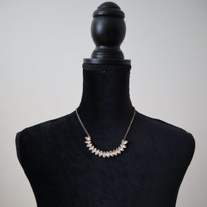 J CREW Light Gold Statement Necklace